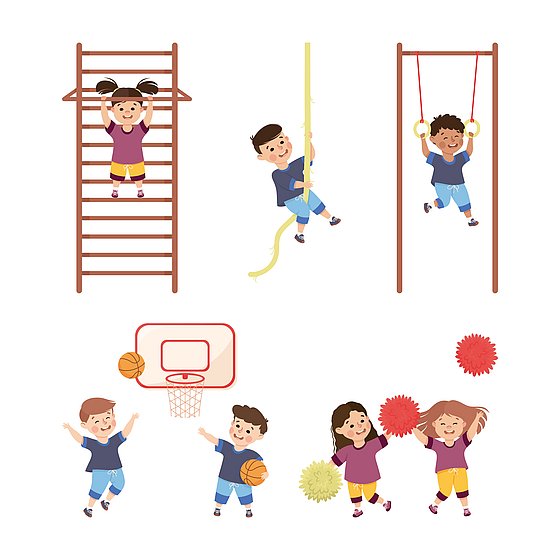 Spielende Kinder